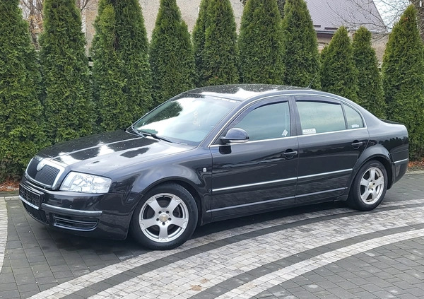 Skoda Superb cena 12900 przebieg: 225000, rok produkcji 2007 z Łęknica małe 232